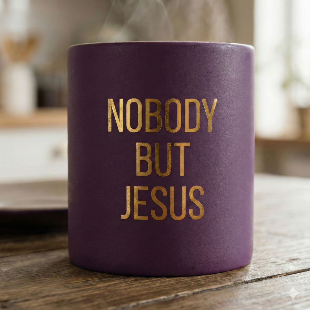 Nobody But Jesus Mug