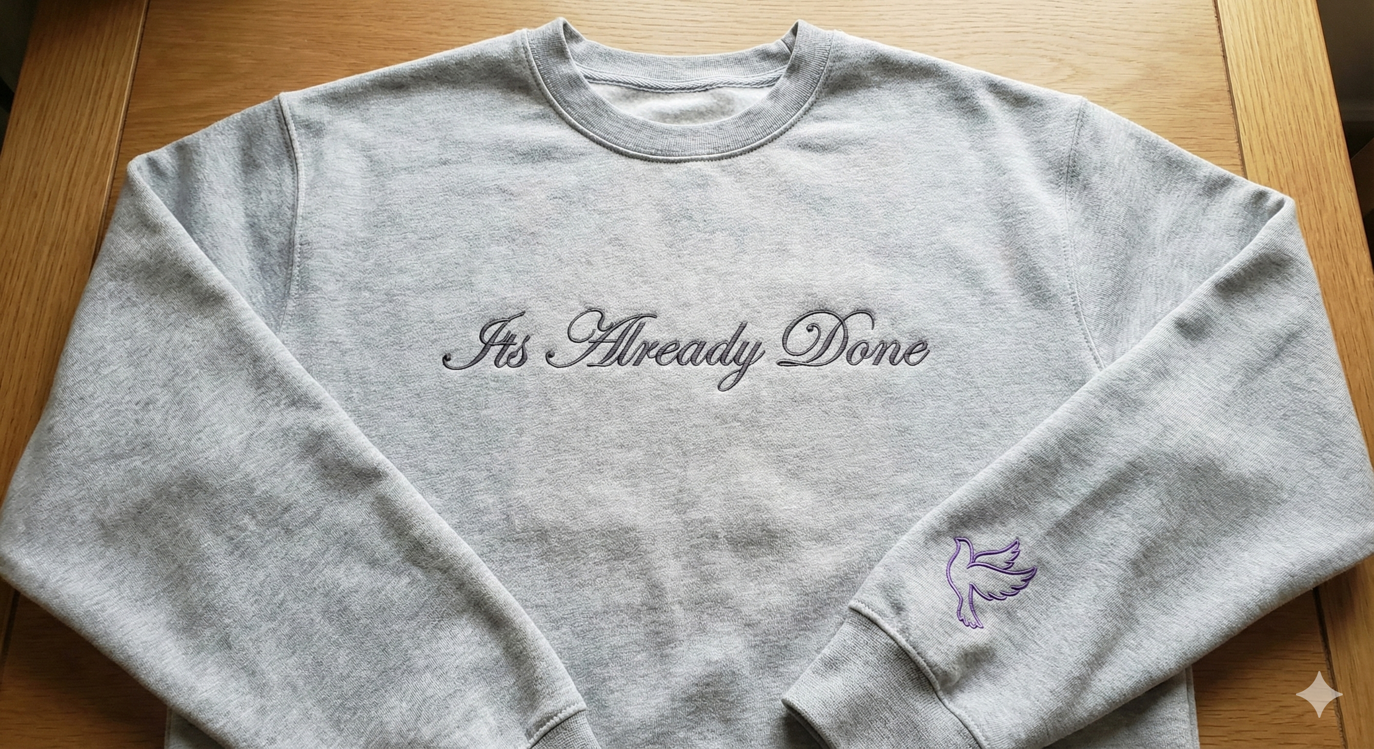 Its Already Done Faith Crewneck Sweater