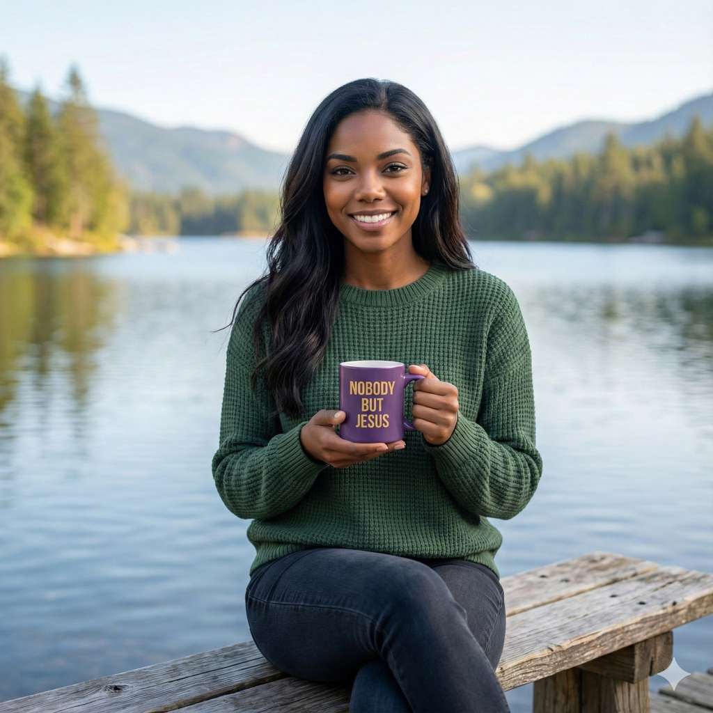 Nobody But Jesus Mug