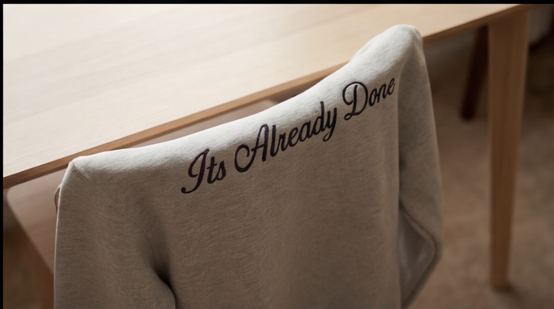 Its Already Done Faith Crewneck Sweater